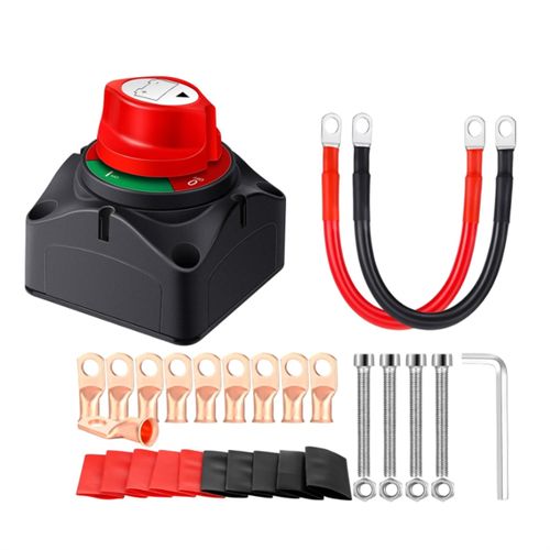 Battery Disconnect Switch 12V-48V Battery Waterproof Batter