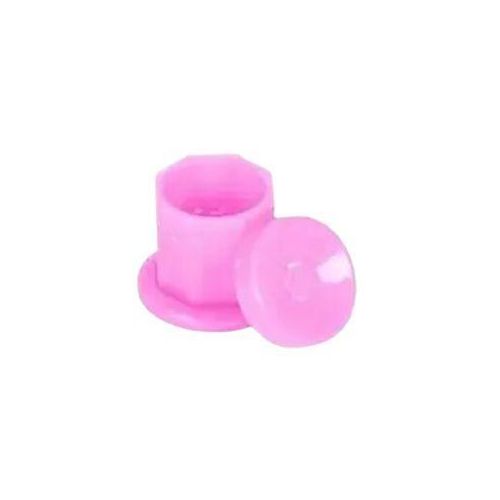Plastic Dappen Dish & Lid (Pink)