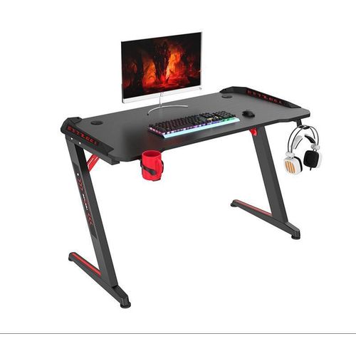 Gaming table z leg with RGB light home/office desks