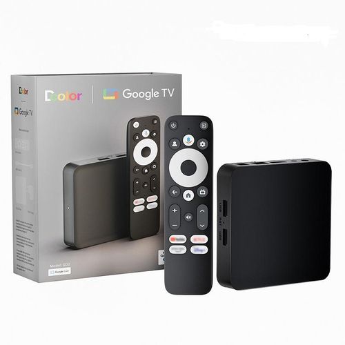 Google Certified Licensed Android 14 OTT TV Box 4K UHD Streaming Media Box