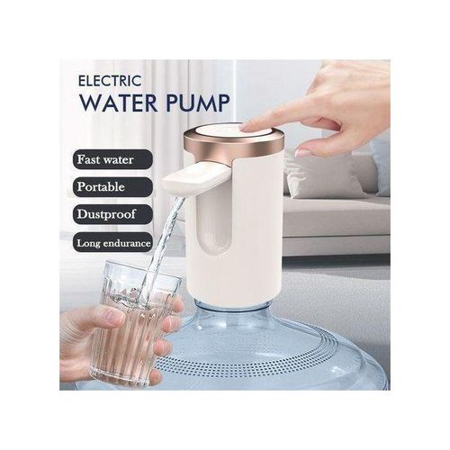 Portable USB Water Pump Electric Rechargeable Bottle Dispenser for Travel/Home