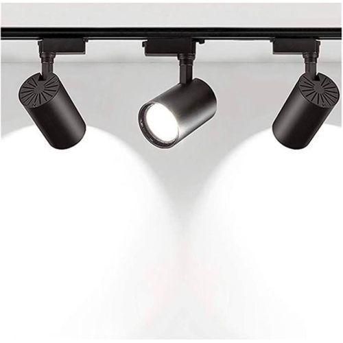 Modern 3-in-1 LED Track Light (20W / 30W / 40W) Adjustable Spotlight - Focus, Energy Saving & Super Bright Bending Light for Home, Galleries, Showrooms, Studios, Restaurant and all Spaces