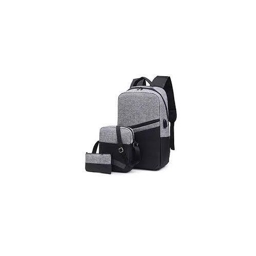 Laptop bag 3in1 carring cases for school white USB cable