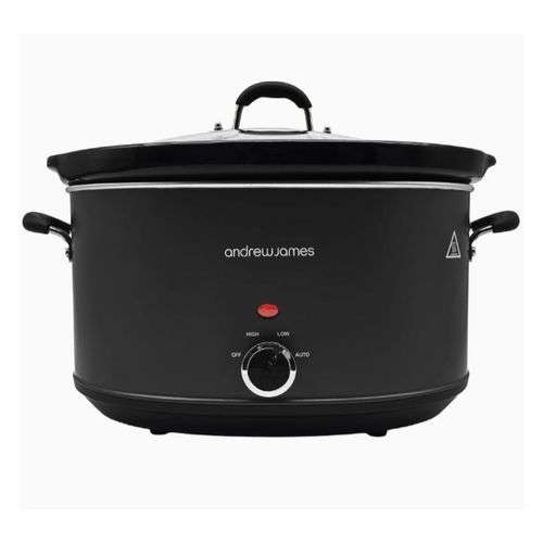 8L Family Size Slow Cooker With 3 Heat Settings - 380W