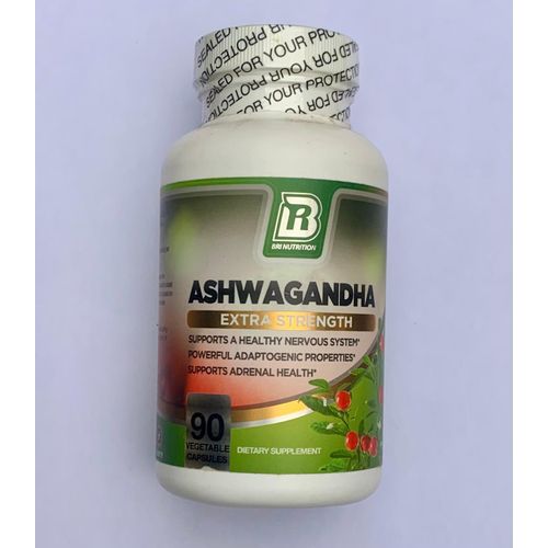 Ashwagandha - Premium Stress & Anxiety Relief w/ Energy Boost & Calm, Vegetable Cellulose Capsules (90 Count)