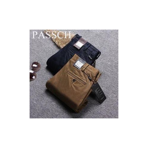 2-in-1 Luxury Men’s Corporate Slim Fit Smart Chinos Trouser Black and Brown