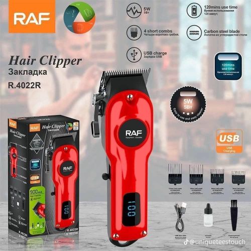 RAF High Quality rechargeable clipper RAF High Quality rechargeable clipper