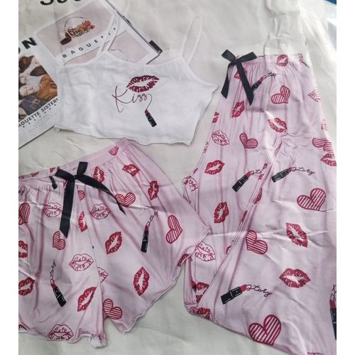 3pcs Trending Sexy Ladies Night Wear -