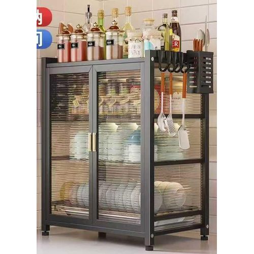 Multifunctional Kitchen Dish Rack Cabinet