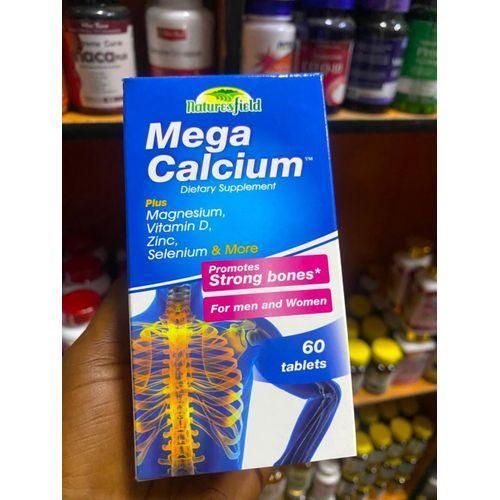 MEGA CALCIUM 60 (FOR STRONGERAND HEALTHIER BONES)