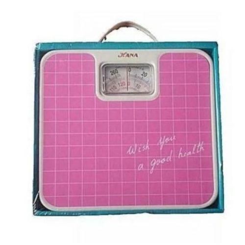 Bathroom Weighing Scale- Pink