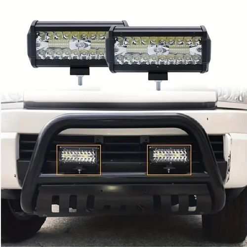 7 Inches 120w LED Light Bars Combo