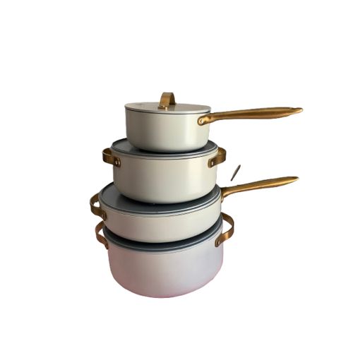 4 Sets Non-stick Ceramic Pot Cookware Pots