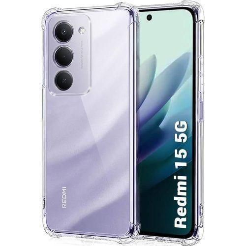 XIAOMI Redmi 15 Crystal Clear Shock Proof Bumper Transparent Back Case