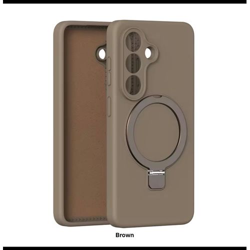 Pouch Shockproof Full-Cover Rotating Magnetic Stand Suitable for Samsung Galaxy S25
