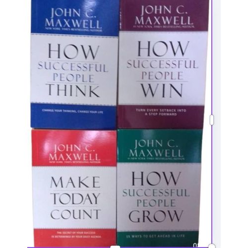 How Successful people Think + How Successful people Win+ How Successful people Grow +Make Today Count by John Maxwell
