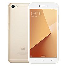 Redmi Note 5A 5.5-Inch HD (2GB,16GB ROM) Android 7.1 Nougat, 13MP + 5MP Dual SIM 4G Smartphone - Gold