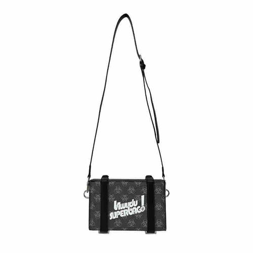 Unisex Box Crossbody Shoulder Bag - Streetwear Mini Trunk Bag