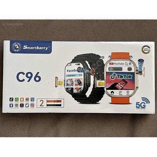 C96 Ultra Smart Watch Android Phone 6GB Ram 64GB Storage Android Phone Watch