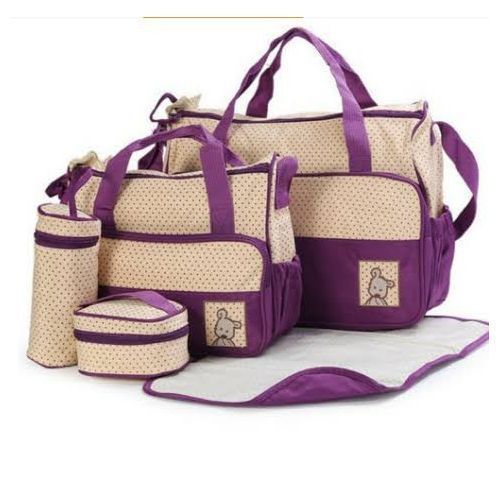 5pcs Waterproof Hospital Baby Diaper Bag