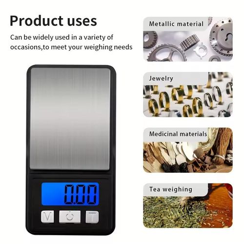 Mini electronic scale 500/0.1g weighing instrument small gold scale measuring scale weight scale jewelry weighing scale gram