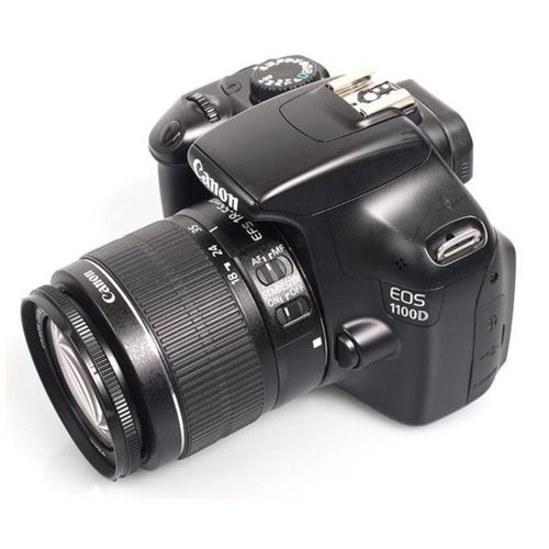 Canon EOS 1100D DSLR with 18-55mm lens