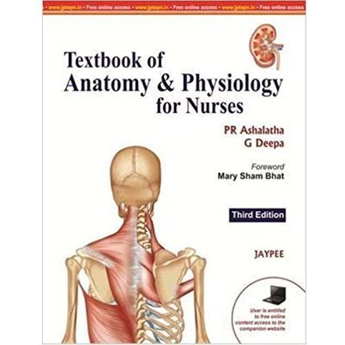 Textbook Of Anatomy And Physiology For Nurses Third Edition By P. R. Ashalatha, G. Deepa