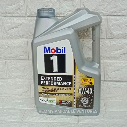 0W-40 Advanced Full Synthetic Motor Oil (5 Liters) - Recommended For Mercedes Benz, Audi & BMW Cars