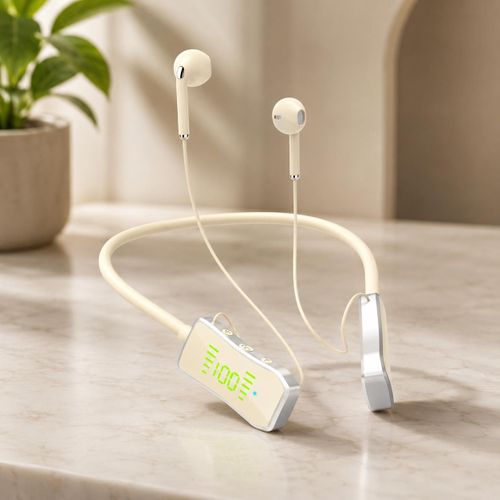 Earphone, earpod, headset, earpiece, wireless earpod, neck earpod, neck headset, bluetooth headset