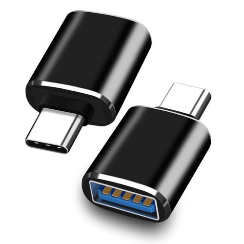 USB-C Male to USB-A Female Adapter, Durable Connector for Laptops & Phones