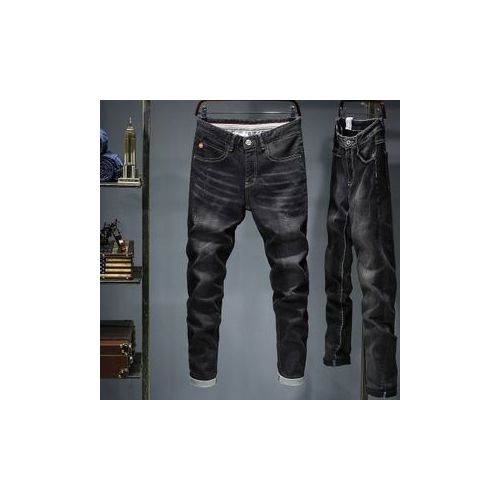 Trendy Quality Stock Jean For Men-Black
