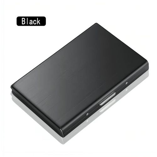 Metal RFID Blocking Credit Card Holder – Slim Aluminum Card Case for Men & Women, Anti-Scan Protective Wallet for Bank Cards & ID