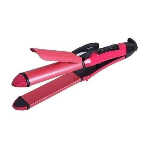 Nova 2 In 1 Hair Straightener And Curler-Brush