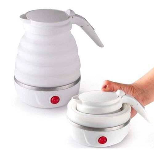Folding Collapsible Electric Kettle Boil Pot,Portable Kit For Camping Outdoor