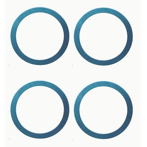 Universal Metal Rings with Magsafe for Cell Phone Case Magnet Wireless Charging - Silver
