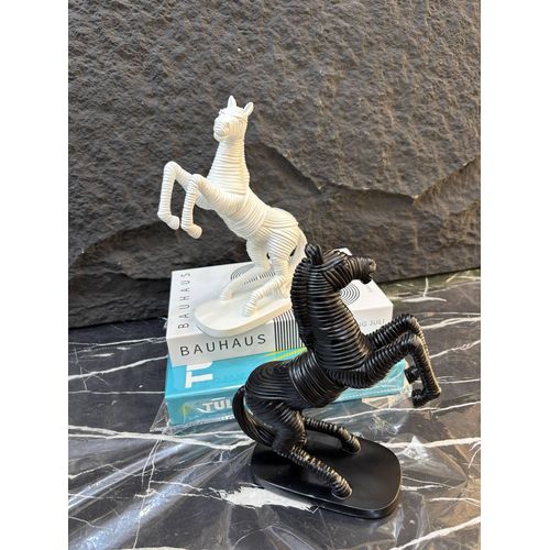 Mini Chrome Horse Figurine