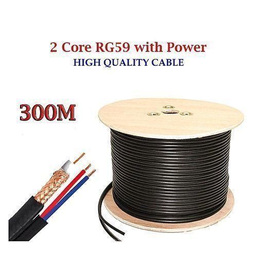 CCTV Cable Video Power RG59 300mtres12Mp