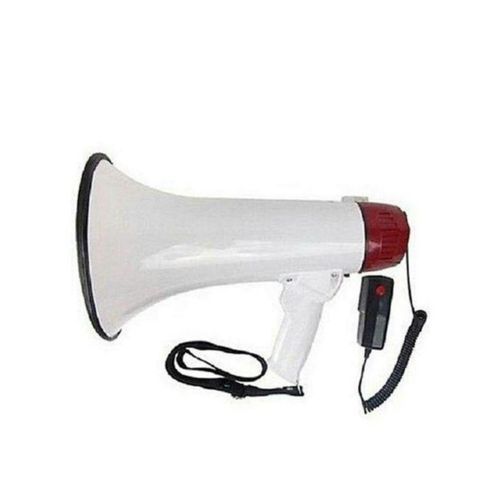 Rechargeable Handheld Megaphone / Speaker With Recorder & Microphone