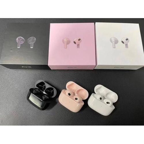 PRO 5s Wireless Fingerprint Earbuds - Noise Cancellations Earphone & EarPods - WHITE