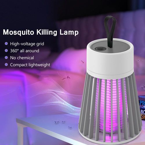 Mosquito Trap Zapper Portable Mosquito Killing Lamp Electric Insect Attractant Trap Night Light