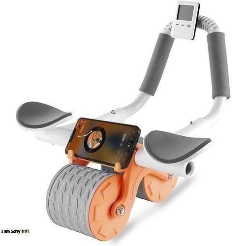 Abdominal Muscle Elbow Support Automatic Rebound Roller Fitness