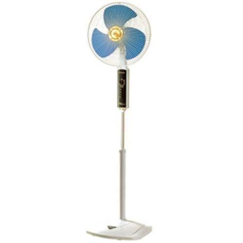 Panasonic Panasonic 16 3 Blade Push Button Standing Fan - Blue