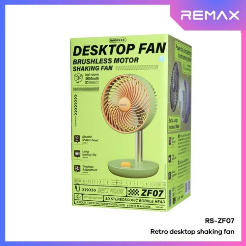 RS-ZF07 Portable Neck Fan – USB Rechargeable Hands-Free Cooling Fan