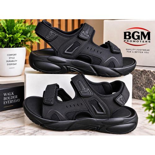 Men’s Casual Sandals – Black