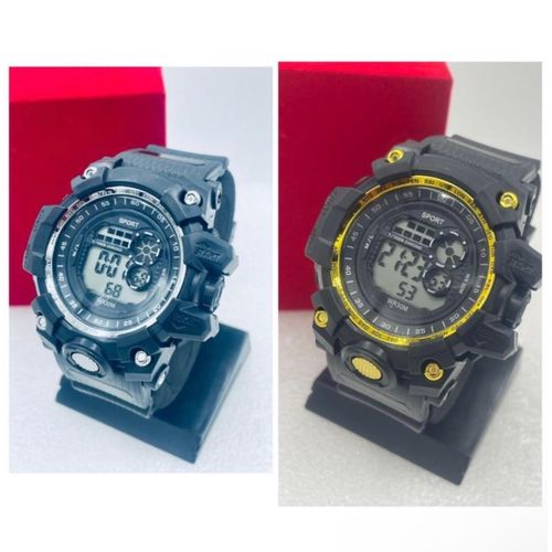 2 IN 1 DIGITAL LED WRISTWATCH MENS WOMEN WRISTWATCH WATERPROOF SPORT WATCH ANALOG WATCH