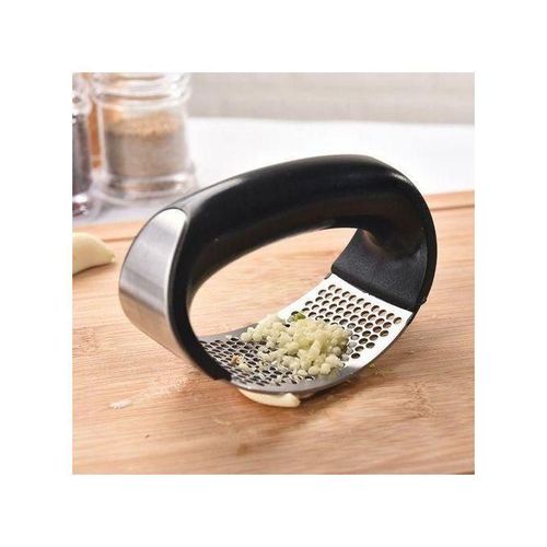Stainless steel garlic press crusher 1pc