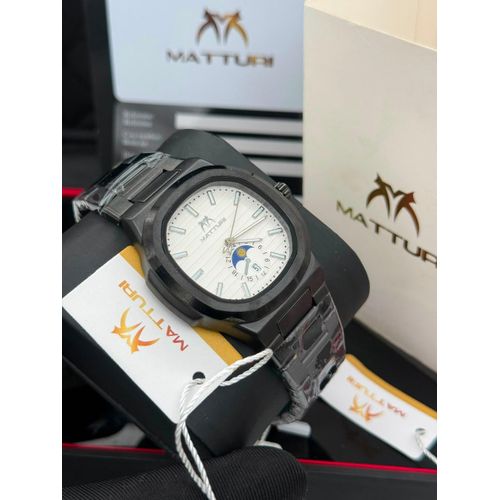 Extremely Sophisticated & Premium Chronograph Black Wristwatch For Classy Men
