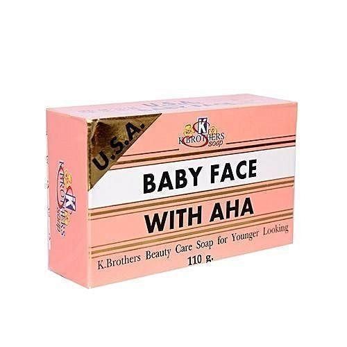 Baby Face Brightening Clarifying Soap With AHA X 2 PCS