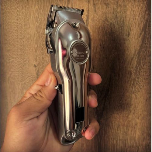 Cordless Hair Clipper – Rechargeable Barber Hair Cutting Machine with Precision Blade for Hair & Beard