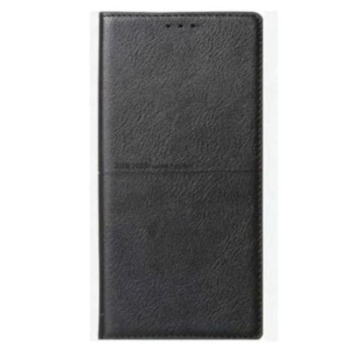 Leather flip case for oppo a78 4g - black